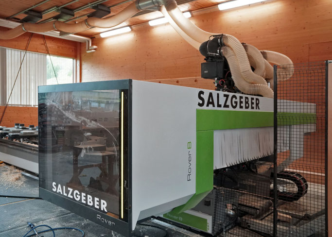 Salzgeber Holzbau S-chanf | Salzgeber Marangun S-chanf | Holzbau | Marangun | Digitale Fabrikation | digital fabrication | Holz | Wook | Technowood | Biesse | Technowood TW-Agil | Biesse Rover B 2267 | CNC | Holzzuschnitt