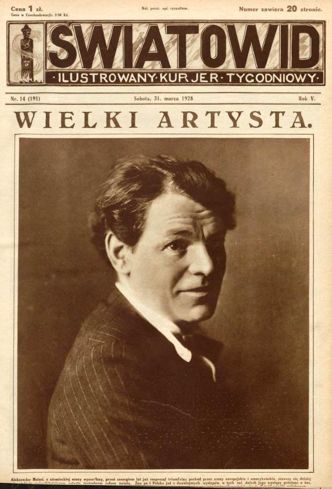 WIELKI ARTYSTA – NJË ARTIST I MADH (Burimi : Światowid, e shtunë, 31 mars 1928, ballinë)