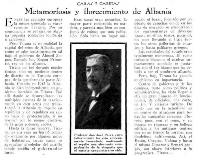 Burimi : Caras y Caretas, 19 prill 1930, faqe n°144