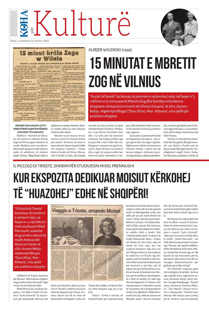 Koha, e mërkurë, 10 shtator 2024, f.12