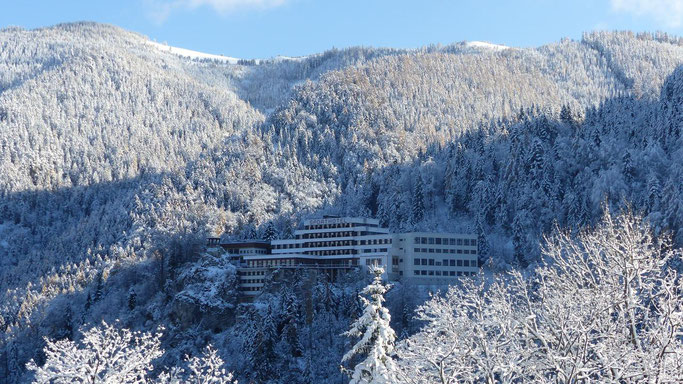 Stacioni turistik i skive Semmering, në Austri