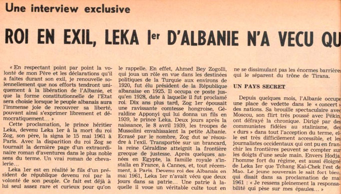 Burimi : Le Patriote Illustré, 11 shkurt 1962, faqe n°18-19