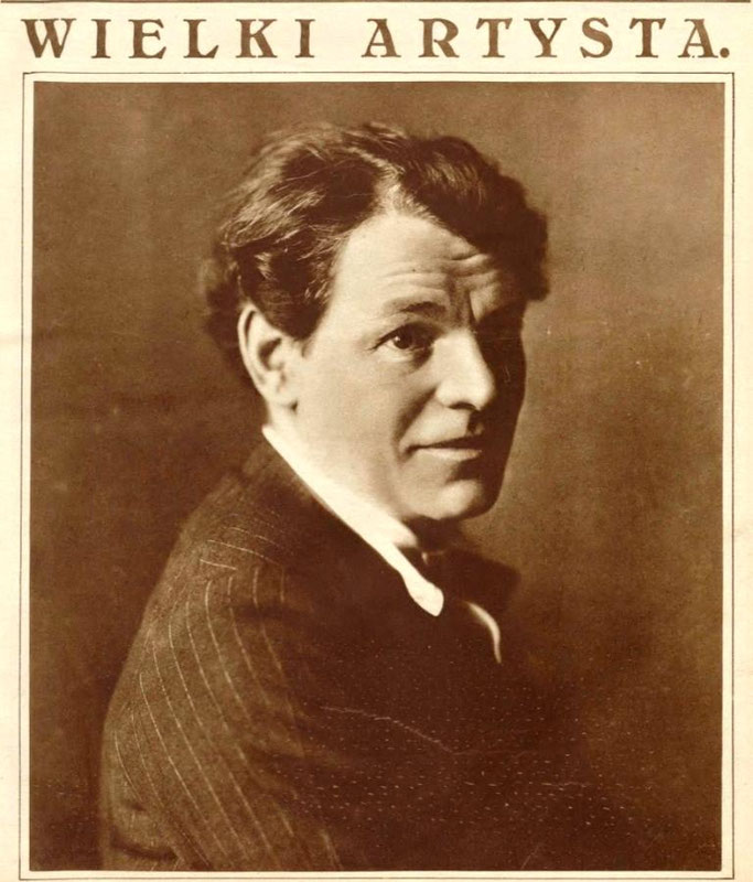 Aleksandër Moisiu (1879 – 1935) — Burimi : Światowid, e shtunë, 31 mars 1928, Ballinë