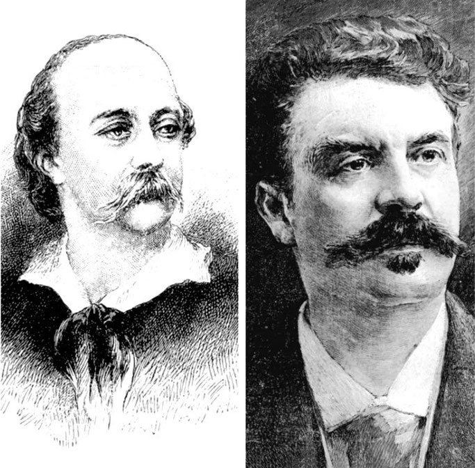 Gustave Flaubert (1821-1880) dhe Guy de Maupassant (1850-1893)