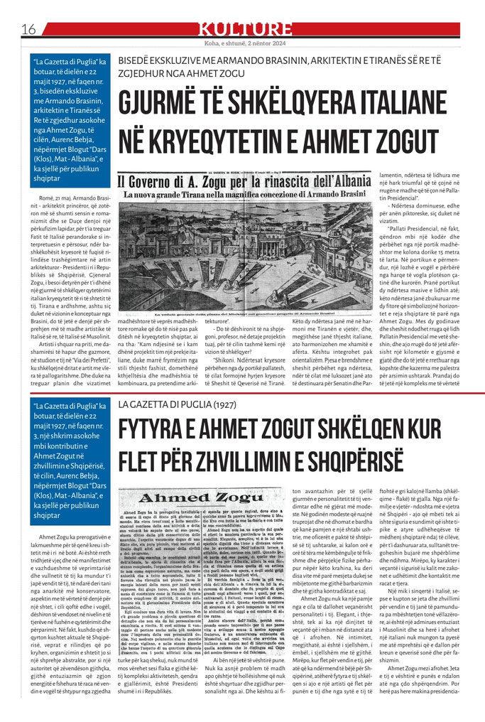 Koha, e shtunë, 2 nëntor 2024, f.16