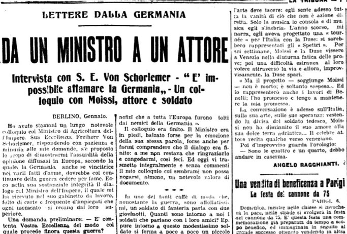 Burimi : La Tribuna, e diel, 7 shkurt 1915, faqe n°3