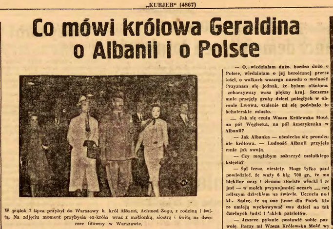 Burimi : Kurjer Wileński, e enjte, 13 korrik 1939, faqe n°4