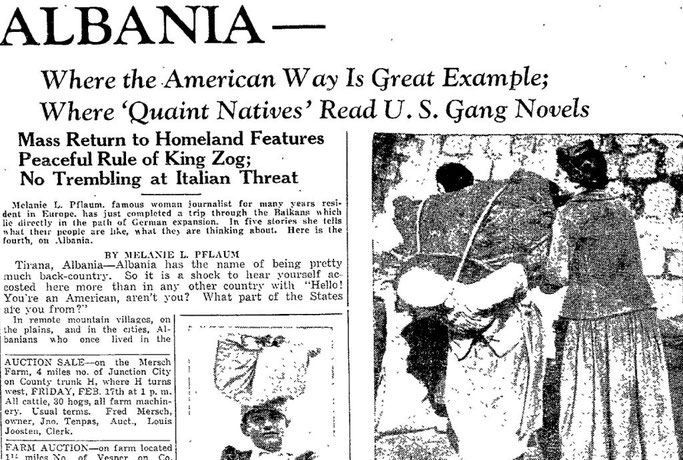 Burimi : Wisconsin Rapids Daily Tribune, e  martë, 14 shkurt 1939, faqe n°9