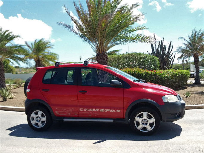 VW-crossfox-urlaub-curacao-mietwagen