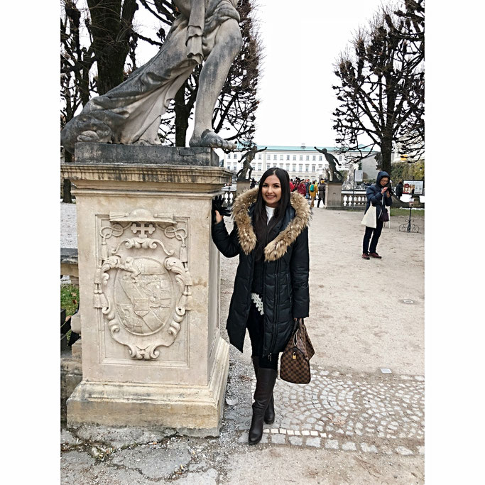Das Schloss im Winter