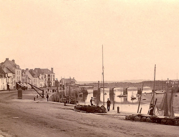 Le Port du Pouliguen en 1909