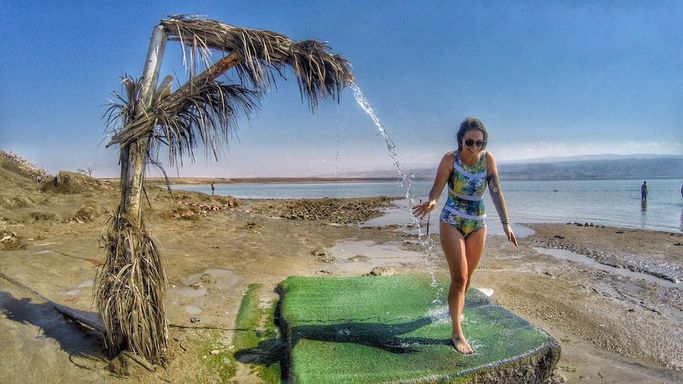 UK travel blogger in Israel