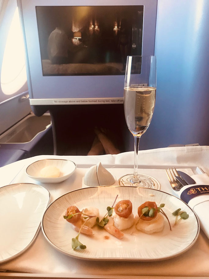 Business class Thaiairways Bangkok