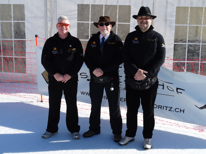 The officials from Cricket on Ice 2017