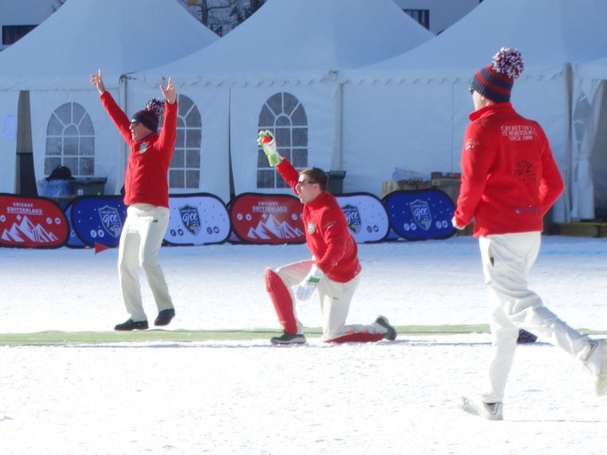 Cricket on Ice exhilarating 4 days of action