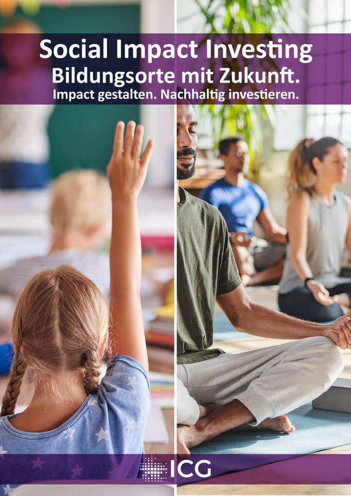 Cover: Leitfaden „Bildungsorte mit Zukunft“. Bild: ICG 
