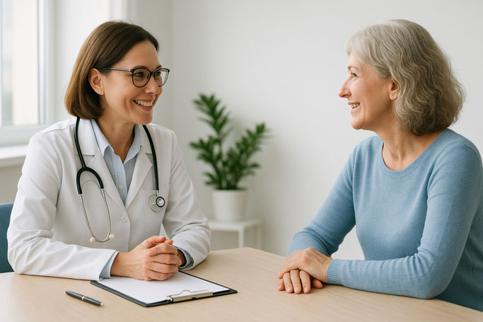 Generell empfehlen Experten Männern und Frauen ab 50 Jahren regelmäßige Vorsorgeuntersuchungen. Bild: Debeka