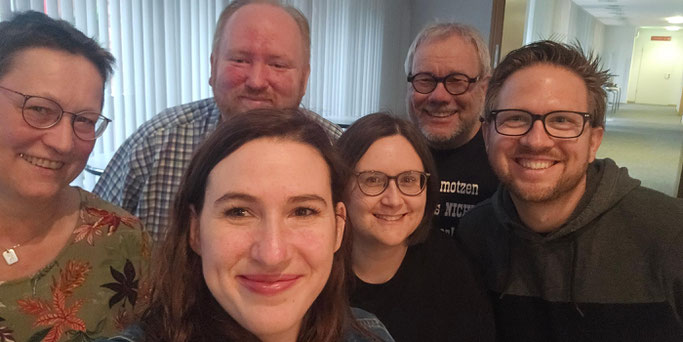 weiblich von links nach rechts: Doris Keutgen, Sarah Henschke, Cornelia Strobel; männlich von link nach rechts: Markus Toelstede, Ulrich Martinschledde, Thorsten Tauch Es fehlt: Ulrike Keßler © privat