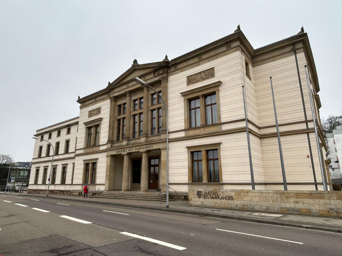 Der Landtag des Saarlandes. © Ute Kirch