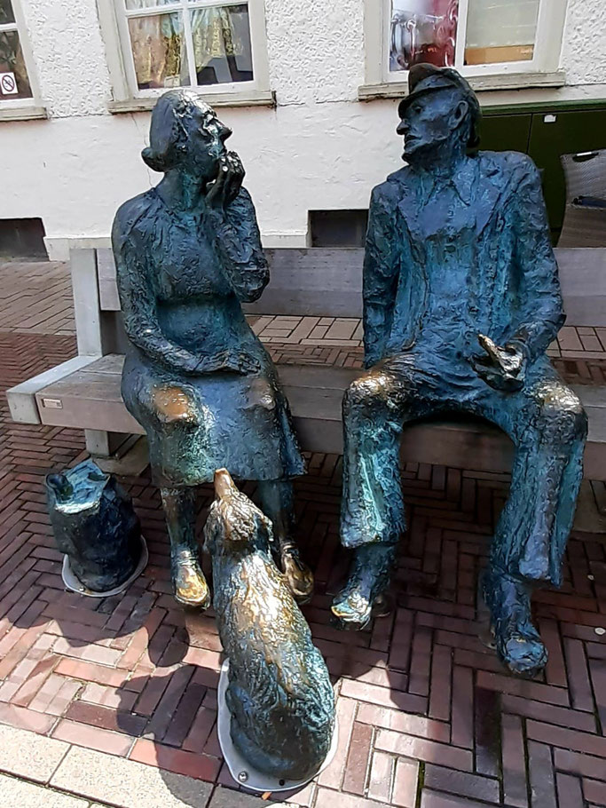 Small-Talk in Aurich. Foto: Gert Holle