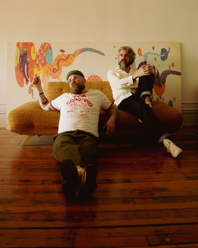 The Bros. Landreth v.l.n.r. Joey Landreth, Dave Landreth ( Photo Credit: Ayoub Moustarzak )