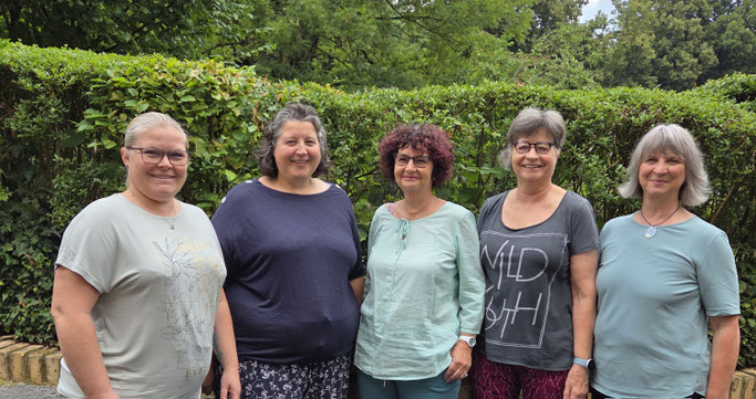 Mitarbeiterinnen für den Grundkurs für Betreuung daheim. Foto: ddlw