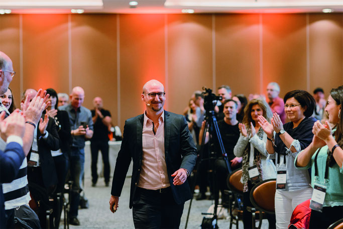 Spricht über Nachhaltigkeit: Reto Sachs, CEO der Sachs Printing AG. Foto: Ethik Society