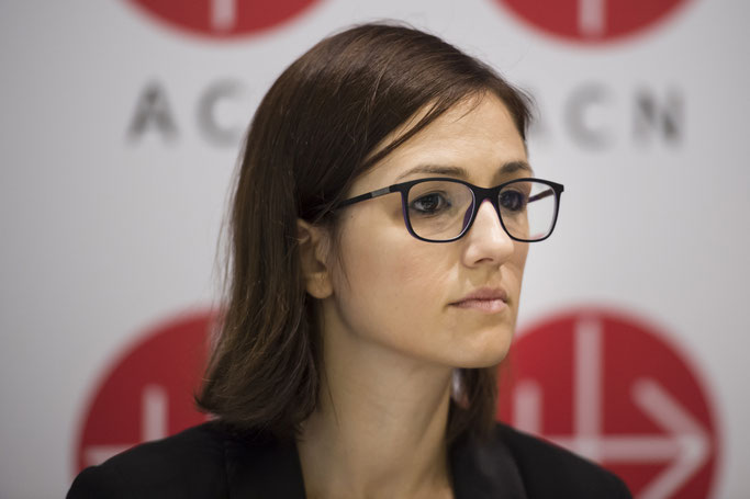 Marta Petrosillo, Chefredakteurin des Berichts „Religionsfreiheit weltweit 2025“. © Kirche in Not