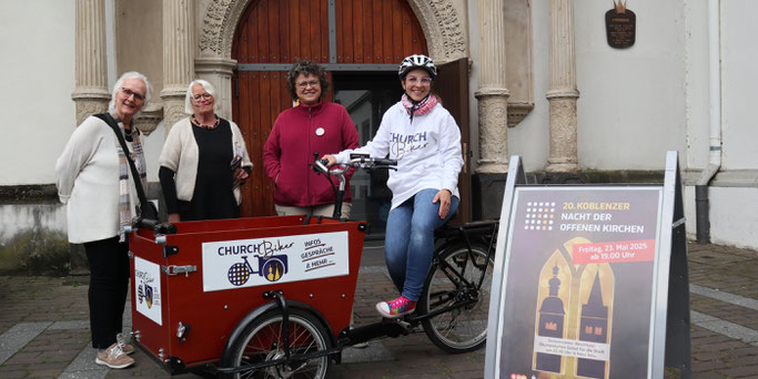 Premiere feierte das Church-Bike. © Julia Fröder