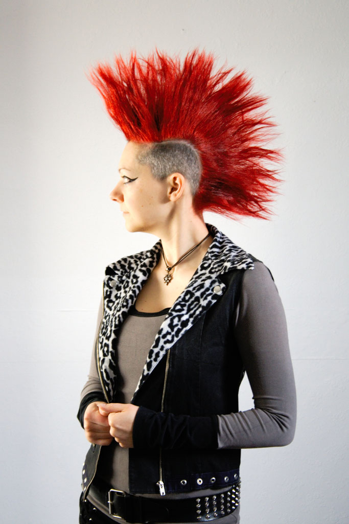 Versöhnung mit (m)einer Haarfarbe - Punkerin - Zebraspider DIY Anti-Fashion Blog