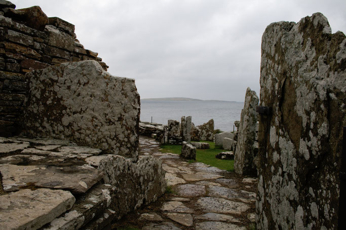 Urlaub Orkney Inseln - Broch von Gurness - Zebraspider DIY Anti-Fashion Blog