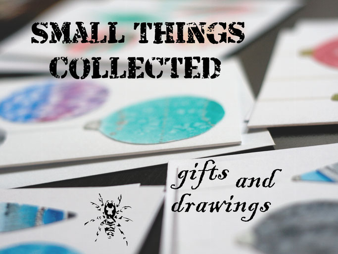 Small things collected - gifts and drawings - Zebraspider DIY Anti-Fashion Blog