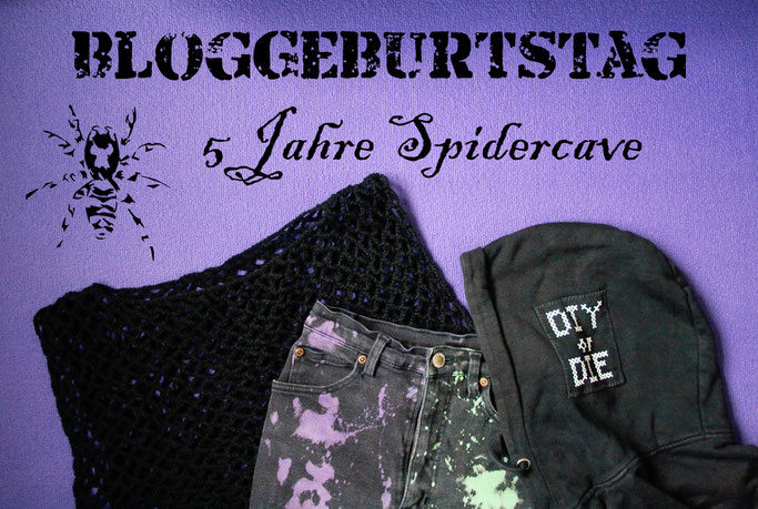 Bloggeburtstag - 5 Jahre Spidercave! - Zebraspider DIY Anti-Fashion Blog