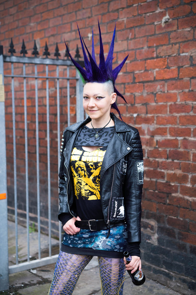 Rebellion Festival 2018 und Nietenjacke - Streetpunk Spikes - Zebraspider DIY Anti-Fashion Blog