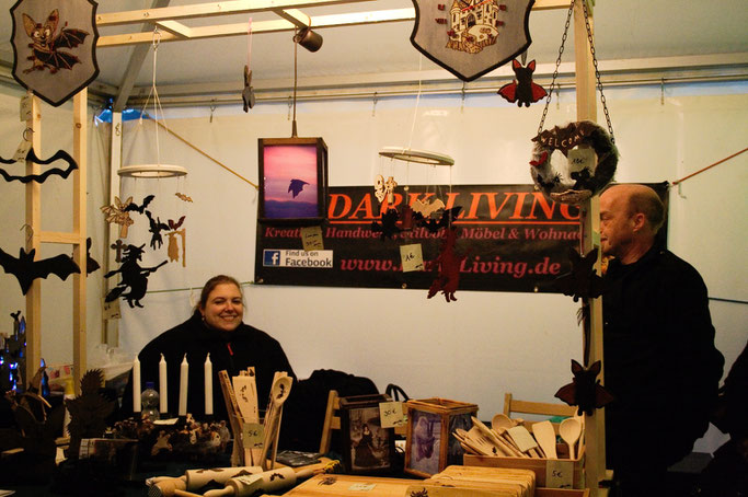 Schattenmarkt des Owls 'n' Bats 2017 - DarkLiving - Zebraspider DIY Anti-Fashion Blog