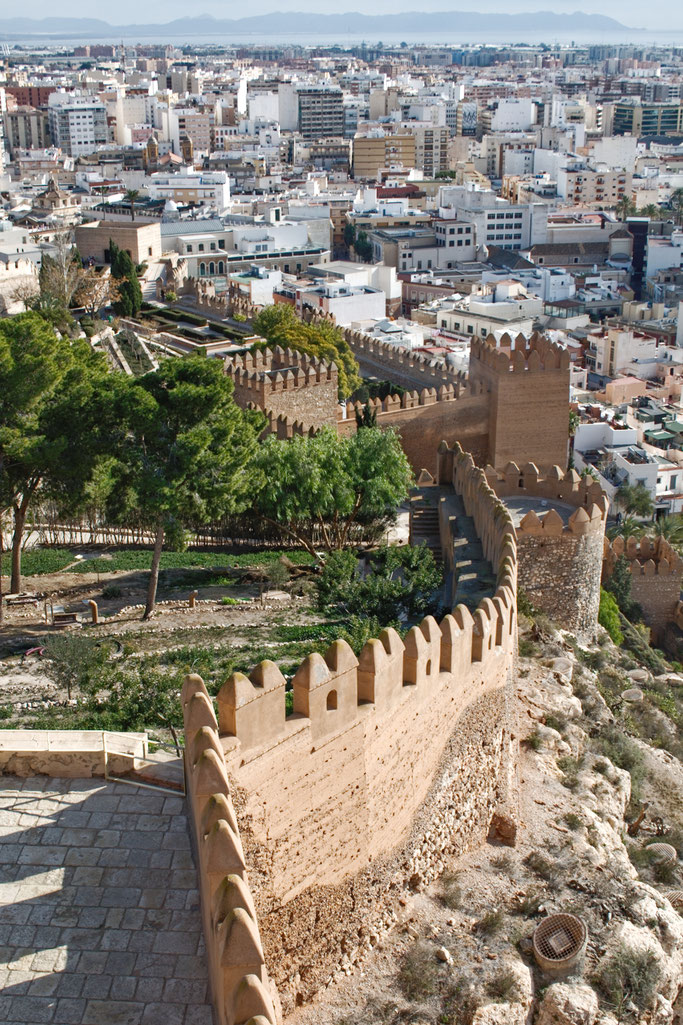 Weihnachten in Andalusien (viele Fotos) - La Alcazaba Almeria Festungsmauer - Zebraspider DIY Anti-Fashion Blog