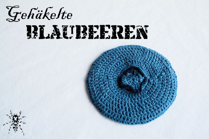 Gehäkelte Blaubeeren - Zebraspider DIY Anti-Fashion Blog