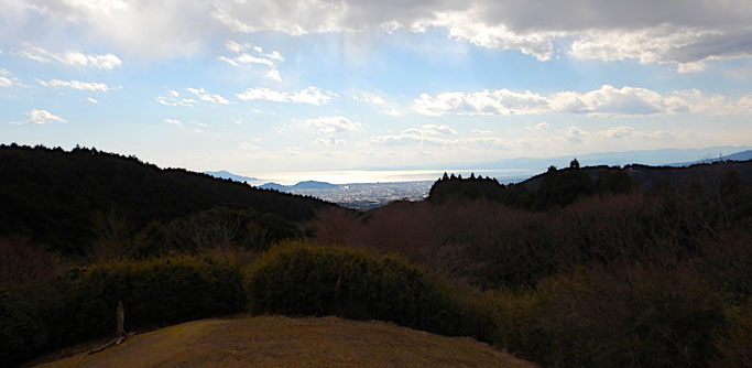 展望台より駿河灘