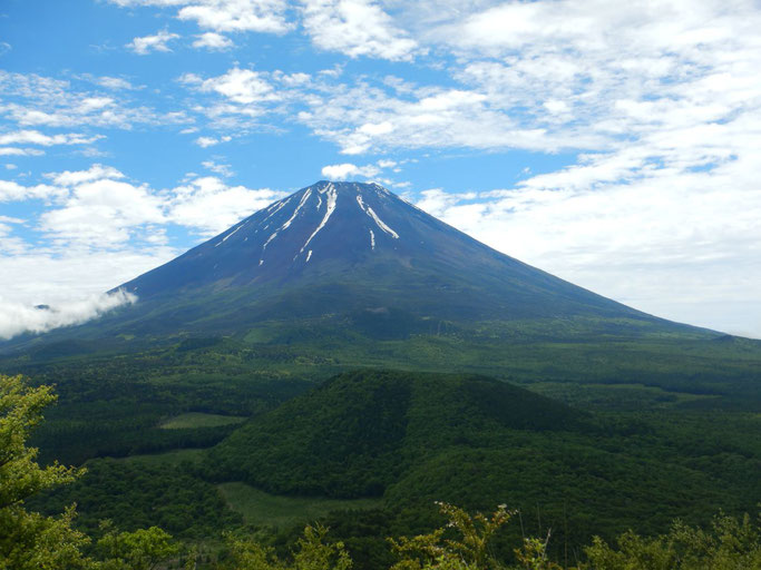 大室山南峰より