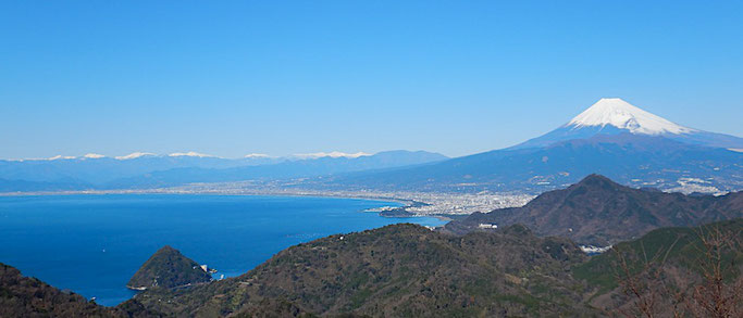 葛城山山頂より