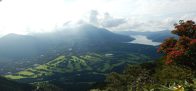 芦ノ湖、箱根内輪山、仙石原