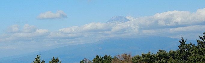 発端山山頂より