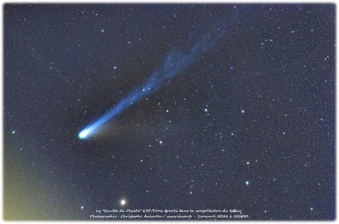 La "Comète du Diable" 12P/Pons-Brooks dans le ciel lorrain.