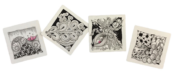 Zentangle Zeichenkurse Zenjoy Zürich