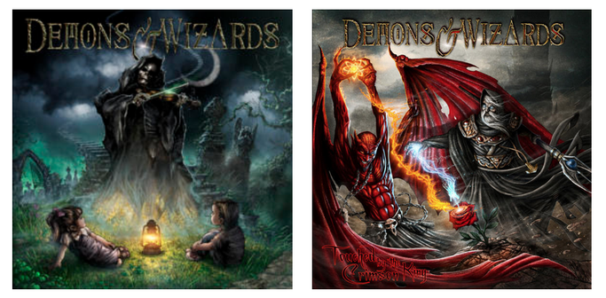 Demons & Wizards, Touched by the Crimson King, Century Media Records, Lyric Video, Heaven Denies, Remastered Album,NEWS Rockers And Other Animals, Rock News, Rock Magazine, Rock Webzine, rock news, sleaze rock, glam rock, hair metal Demons & Wizards,