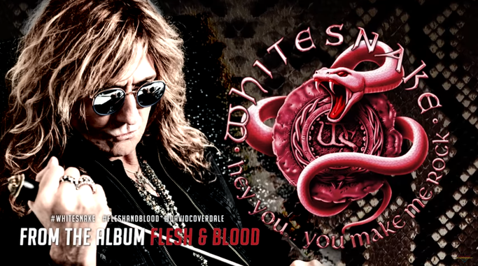 Whitesnake, Hey You (You Make Me Rock), New Song, Streaming, Flesh & Blood, Rockers And Other Animals, Rock News, Rock Magazine, Rock Webzine, rock news, sleaze rock, glam rock, hair metalFrontiers Music,