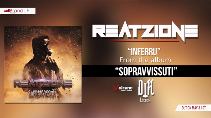Reatzione, Inferru, New Single, Volcano Records, Dark Hammer Legion, new album, Sopravvissuti, Rockers And Other Animals, Rock News, Rock Magazine, Rock Webzine, rock news, sleaze rock, glam rock, hair metal Metal, Groove Core,