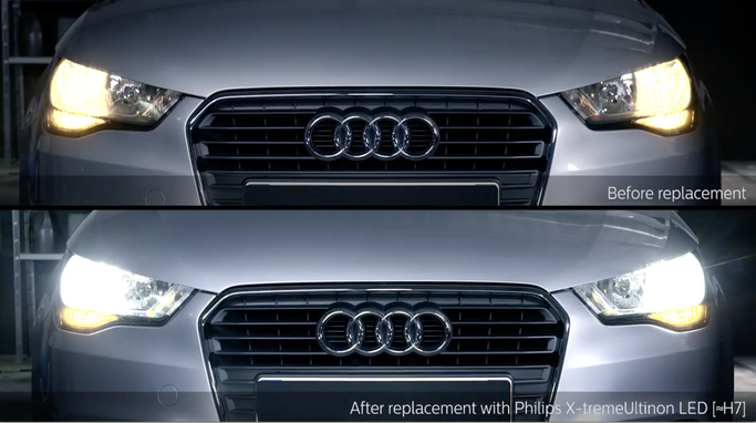 AUDI LED - LED upgrade Fahrzeuge PHILIPS, OSRAM