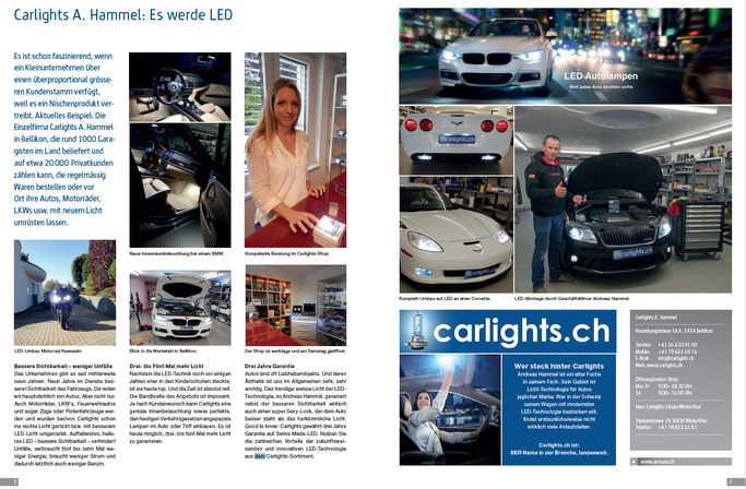 carlights.ch im Swissportrait "Best of Aargau"