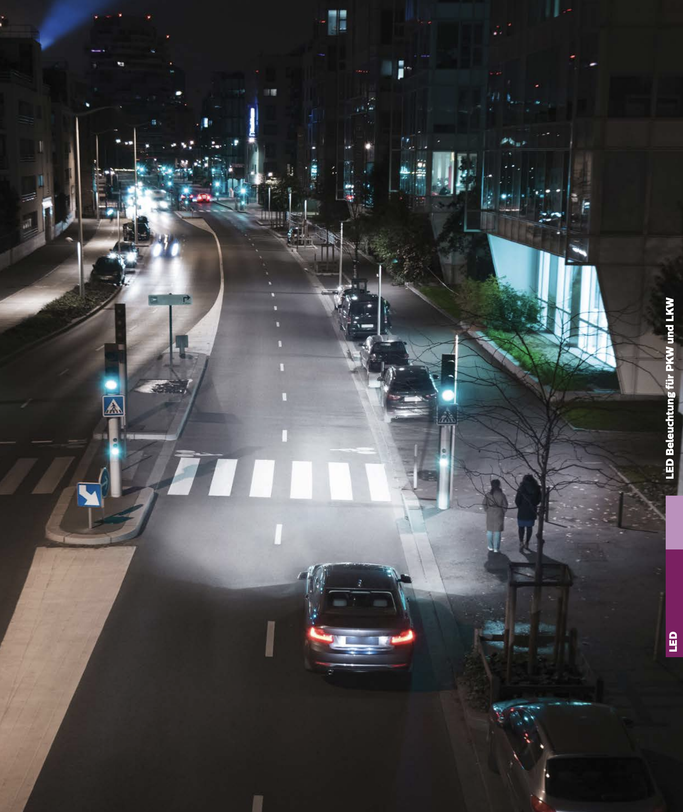 Bessere Strassenausleuchtung mit LED von carlights.ch - mehr Sicherheit